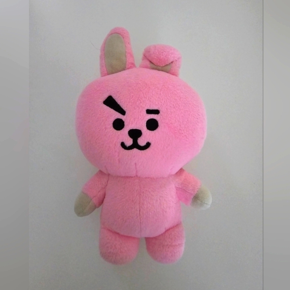Bt21 Cooky Pink Plush Bunny Toy